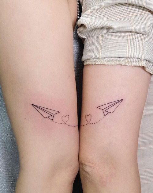 Latest Matching Couple Tattoos 4