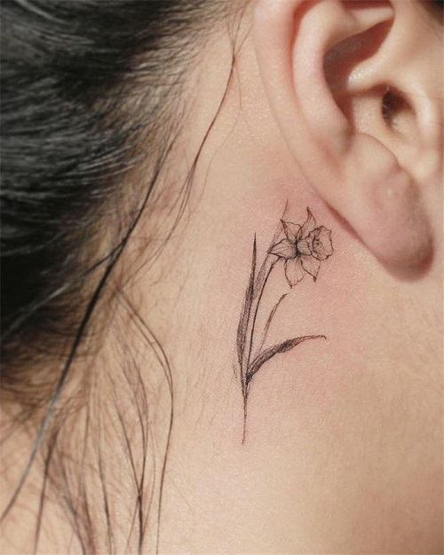 Tiny Flower Tattoos 5