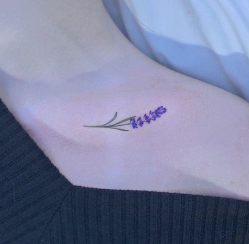 Top Tiny Flower Tattoos 4