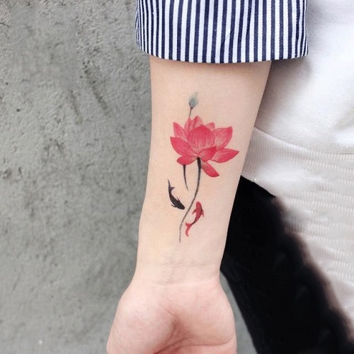 Best Lotus Flower Tattoos 5