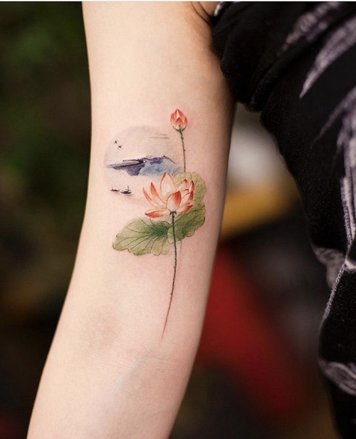New Lotus Flower Tattoos 1