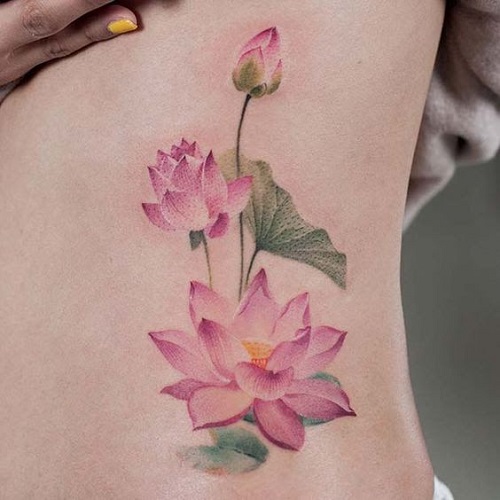 New Lotus Flower Tattoos 6