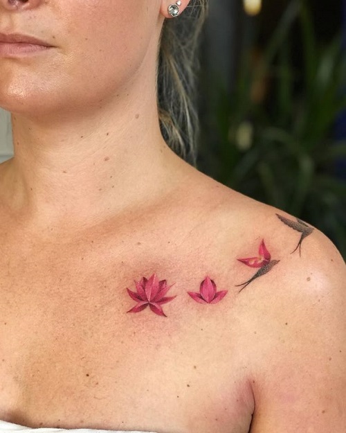 Top Lotus Flower Tattoos 1