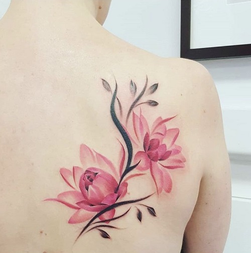 Top Lotus Flower Tattoos 2