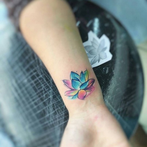 Inspiring Lotus Flower Tattoos 3