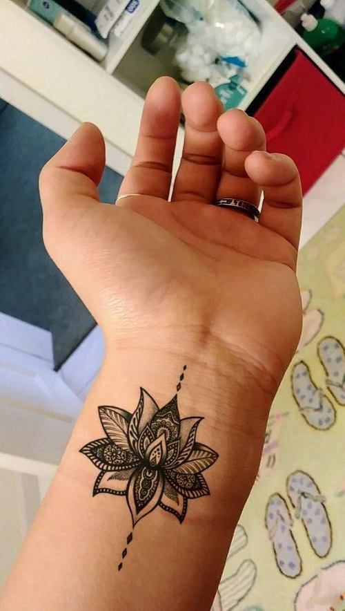 Lotus Flower Tattoos 4