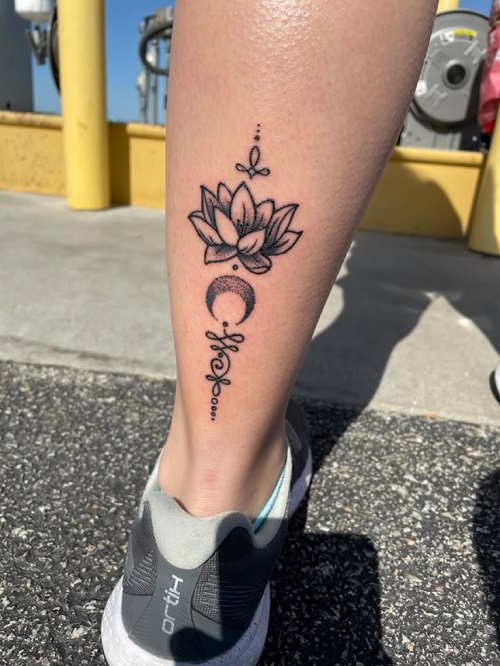 Stunning Lotus Flower Tattoos 1