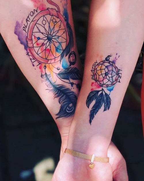 Matching Couple Tattoos 1