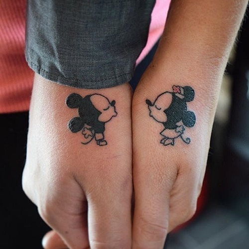 Latest Matching Couple Tattoos 1
