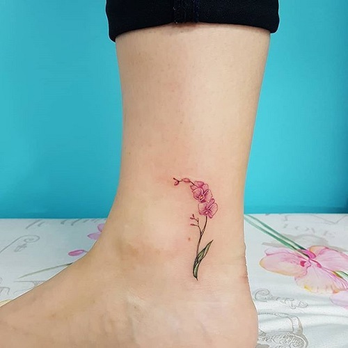 New Tiny Flower Tattoos 4