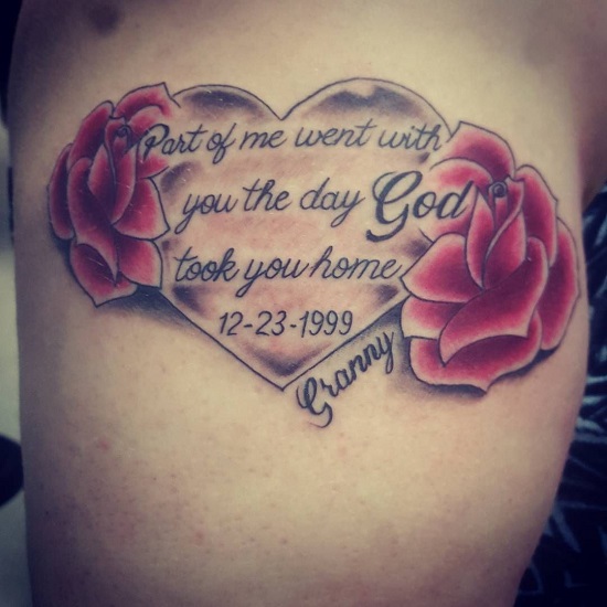 rip grandma quotes tattoos