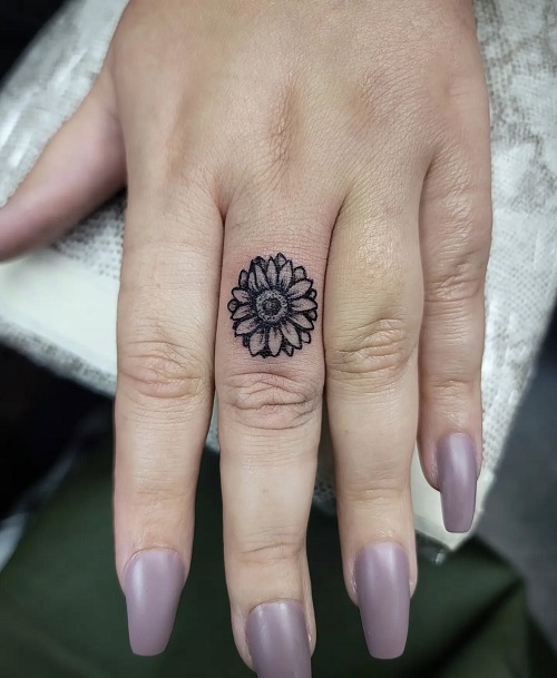 New Tiny Flower Tattoos 2