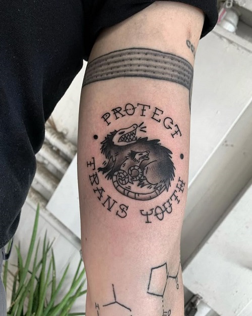 Transgender Pride Tattoo Ideas 5