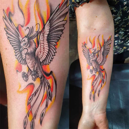 birds tattoo