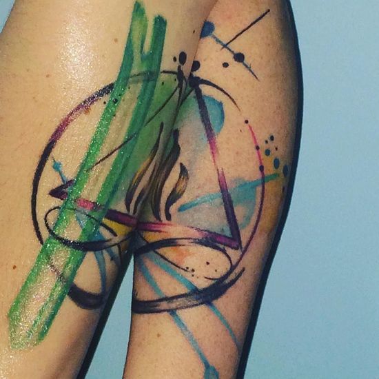 twin flame symbol tattoo